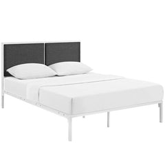 Della Queen Fabric Bed