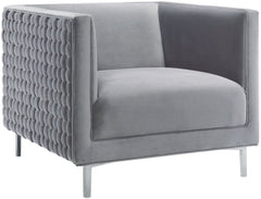 Sal Grey Woven Chair