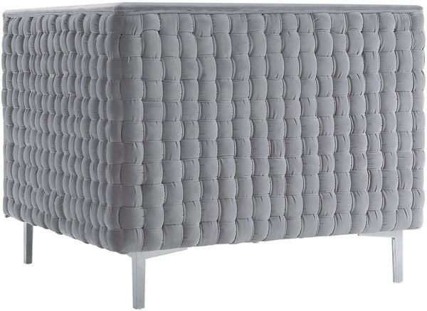 Sal Grey Woven Chair
