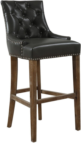 Uptown Grey Barstool - Heaven's Gate Home & Garden
