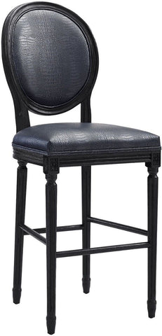 Philip Grey Croc Counter Stool - Heaven's Gate Home & Garden