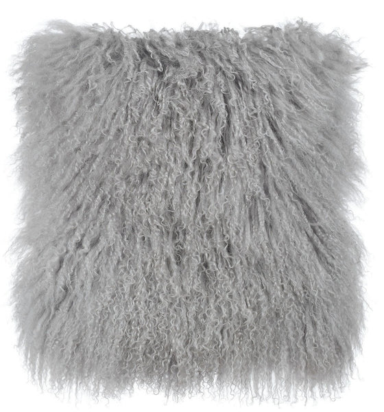 Tibetan Sheep Grey Pillow