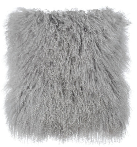 Tibetan Sheep Grey Pillow - Heaven's Gate Home & Garden