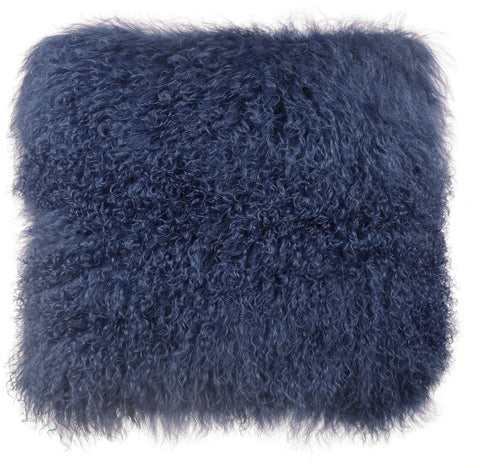 Tibetan Sheep Large Blue Pillow - Heaven's Gate Home & Garden