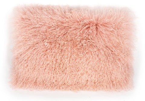 Tibetan Sheep Blush Large Pillow - Heaven's Gate Home & Garden