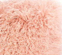 Tibetan Sheep Blush Large Pillow