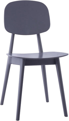 Tao Grey Chair (Set of 2) - Heaven's Gate Home & Garden