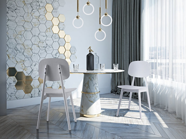 Tao White Chair (Set of 2)