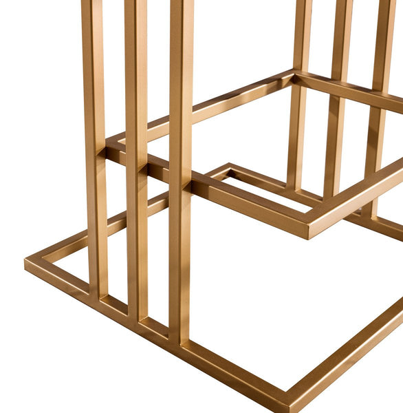 Trevi Slub Blue Counter Stool