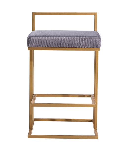 Trevi Slub Grey Counter Stool