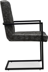 Stanley Grey Arm Chair
