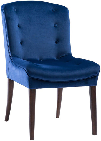 Victor Navy Velvet Chair - Heaven's Gate Home & Garden