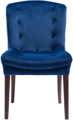 Victor Navy Velvet Chair