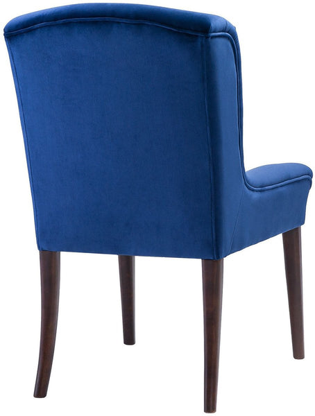 Victor Navy Velvet Chair