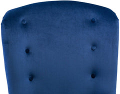 Victor Navy Velvet Chair