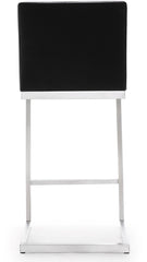 Parma Black Steel Counter Stool