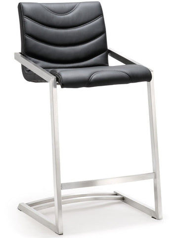 Rio Black Steel Counter Stool - Heaven's Gate Home & Garden