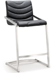 Rio Black Steel Counter Stool