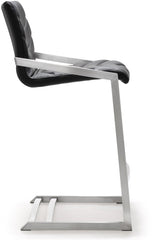 Rio Black Steel Counter Stool