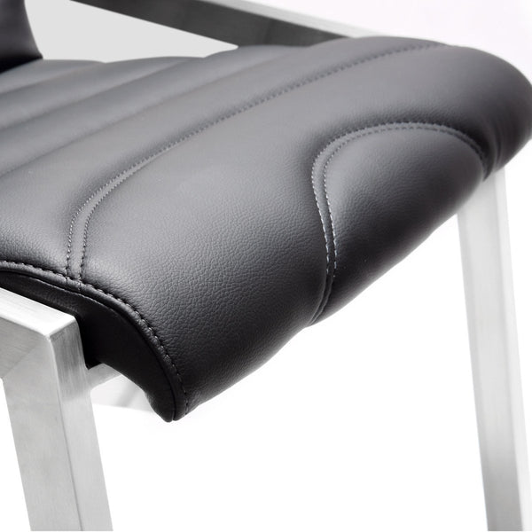 Rio Black Steel Counter Stool