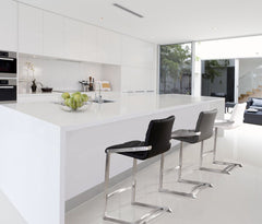 Rio Black Steel Counter Stool