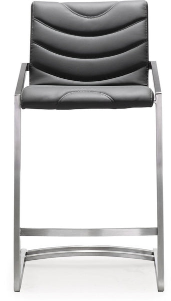 Rio Grey Steel Counter Stool