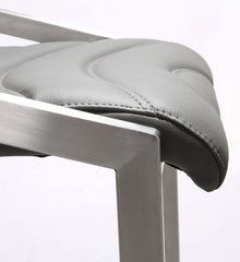 Rio Grey Steel Counter Stool