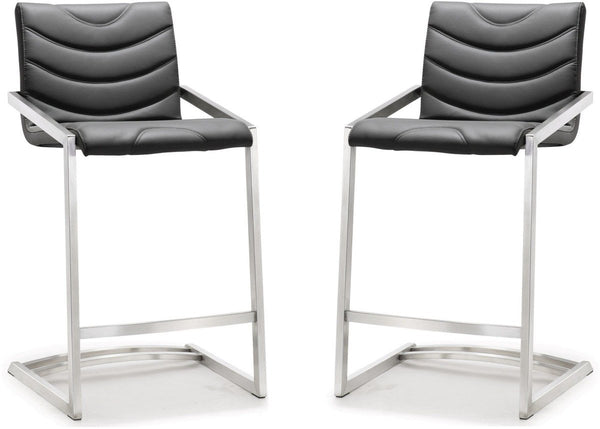 Rio Grey Steel Counter Stool