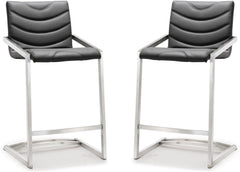 Rio Grey Steel Counter Stool
