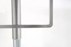 Seville Black Steel Barstool