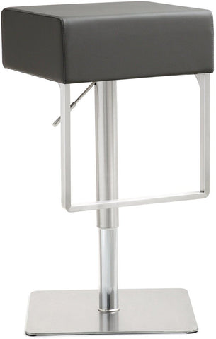 Seville Grey Steel Barstool - Heaven's Gate Home & Garden