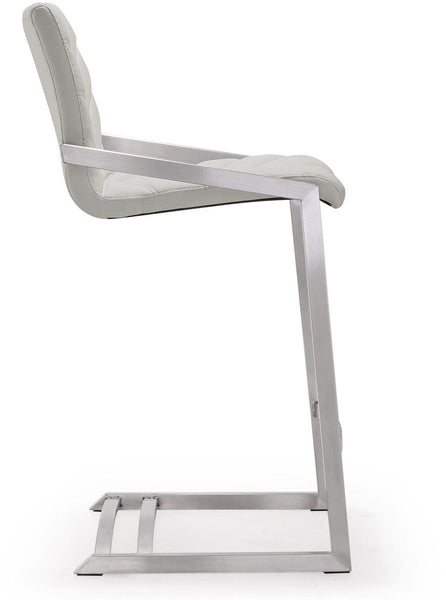 Rio Light Grey Steel Counter Stool