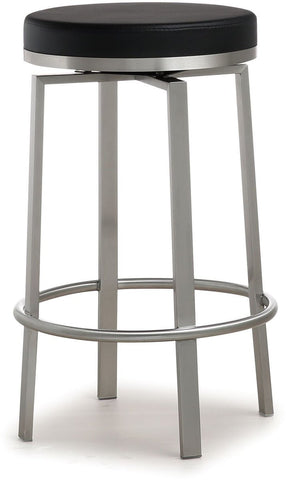 Pratt Black Steel Counter Stool - Set of 2 - Heaven's Gate Home & Garden
