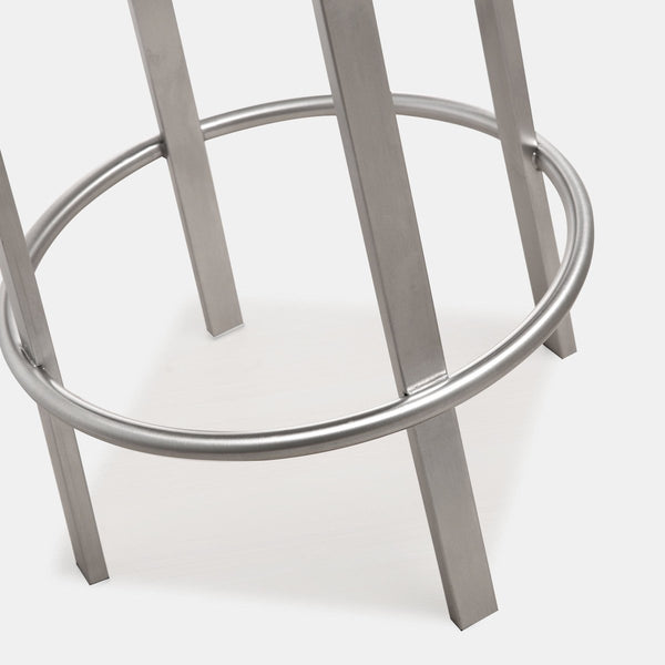 Pratt Grey Steel Counter Stool - Set of 2