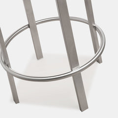 Pratt Grey Steel Counter Stool - Set of 2
