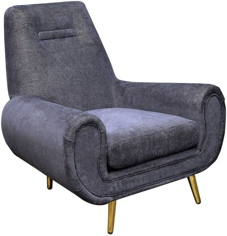 Piper Navy Chair - Heaven's Gate Home & Garden