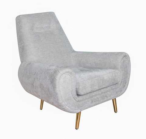 Piper Light Grey Chair - Heaven's Gate Home & Garden
