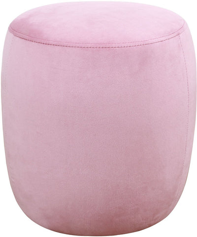 Willow Blush Velvet Ottoman - Heaven's Gate Home & Garden