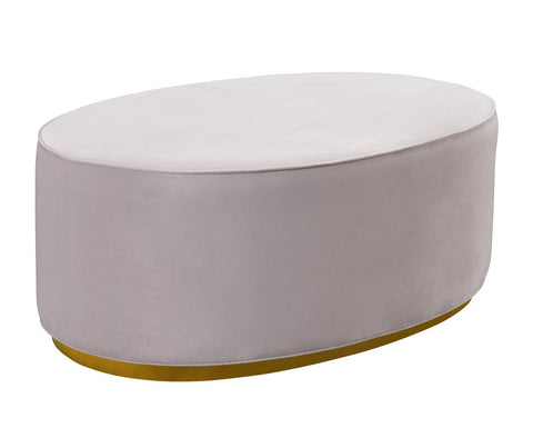 Scarlett Blush Ottoman - Heaven's Gate Home & Garden