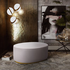 Scarlett Blush Ottoman