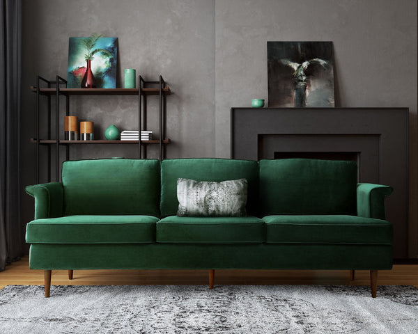 Porter Forest Green Sofa