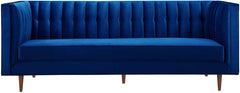 Sebastian Navy Velvet Sofa