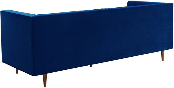 Sebastian Navy Velvet Sofa
