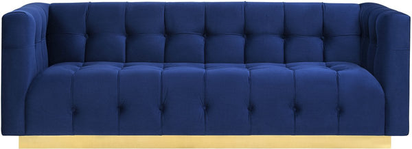 Roma Navy Velvet Sofa