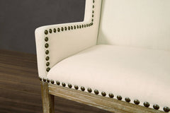 Tribeca Beige Linen Chair