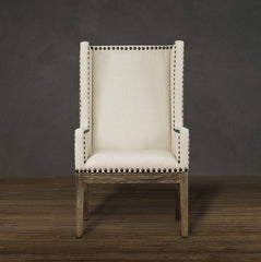 Tribeca Beige Linen Chair