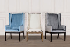 Tribeca Beige Linen Chair