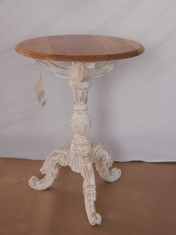 The Urban Port The Urban Port Brand Designer Round Table With Carved Legs