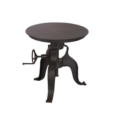The Urban Port The Urban Port Brand Chic Looking Metal Crank Table