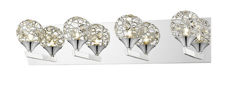 Z-Lite Nabul 4 Light Vanity Light 889CH-4V-LED